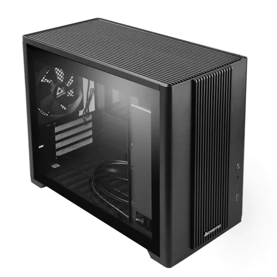 КОМПЬЮТЕРНЫЙ КОРПУС CHIEFTEC BX-10B-OP, MICRO-ATX, БЕЗ БЛОКА ПИТАНИЯ, ЧЁРНЫЙ