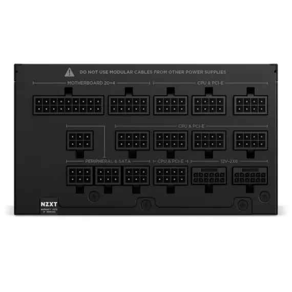 БЛОК ПИТАНИЯ ДЛЯ КОМПЬЮТЕРОВ NZXT C1500, 1500ВТ, ATX, ПОЛНОСТЬЮ МОДУЛЬНЫЙ