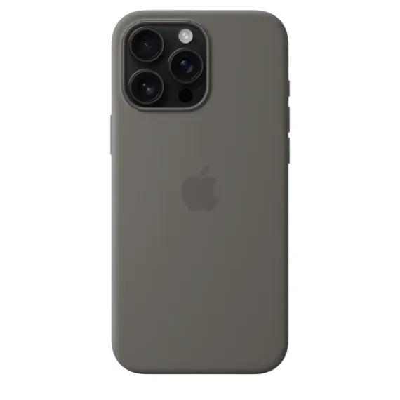 ЧЕХОЛ APPLE IPHONE 16 PRO MAX SILICONE CASE WITH MAGSAFE, STONE GRAY