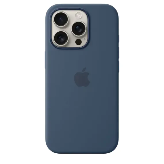 ЧЕХОЛ APPLE IPHONE 16 PRO SILICONE CASE WITH MAGSAFE, DENIM