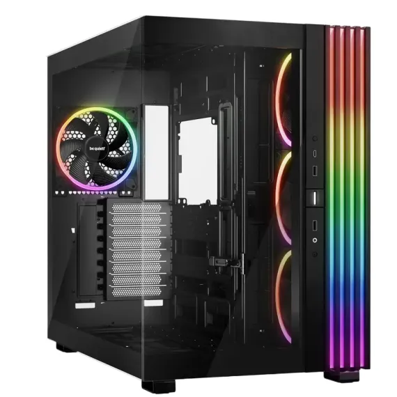 КОМПЬЮТЕРНЫЙ КОРПУС BE QUIET! LIGH BASE 900 FX, MIDI-TOWER, БЕЗ БЛОКА ПИТАНИЯ, ЧЁРНЫЙ