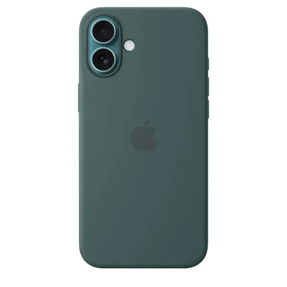 ЧЕХОЛ APPLE IPHONE16 PLUS SILICONE CASE WITH MAGSAFE, LAKE GREEN