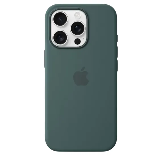 ЧЕХОЛ APPLE IPHONE16 PRO SILICONE CASE WITH MAGSAFE, LAKE GREEN