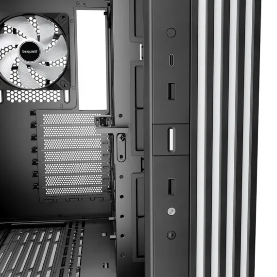 КОМПЬЮТЕРНЫЙ КОРПУС BE QUIET! LIGH BASE 600 LX, MIDI-TOWER, БЕЗ БЛОКА ПИТАНИЯ, ЧЁРНЫЙ