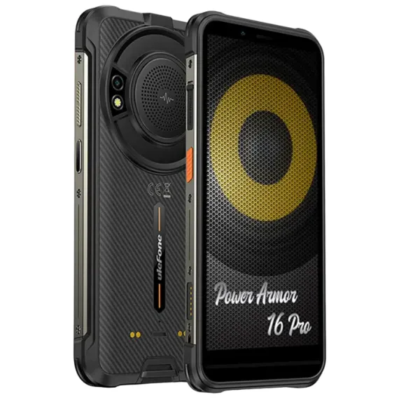 СМАРТФОН ULEFONE ARMOR 16 PRO, 4ГБ/64ГБ, ЧЕРНЫЙ | ОРАНЖЕВЫЙ