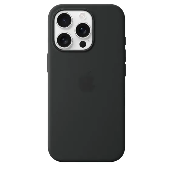 ЧЕХОЛ APPLE IPHONE 16 PRO SILICONE CASE WITH MAGSAFE, ЧЁРНЫЙ