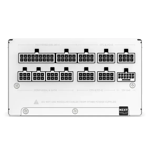 БЛОК ПИТАНИЯ ДЛЯ КОМПЬЮТЕРОВ NZXT C1200, 1200ВТ, ATX, ПОЛНОСТЬЮ МОДУЛЬНЫЙ