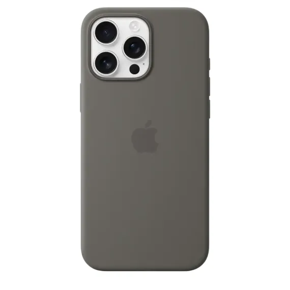 ЧЕХОЛ APPLE IPHONE 16 PRO MAX SILICONE CASE WITH MAGSAFE, STONE GRAY