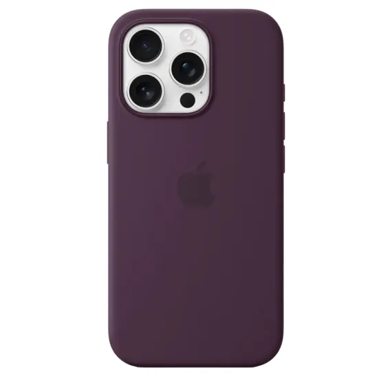 ЧЕХОЛ APPLE IPHONE 16 PRO SILICONE CASE WITH MAGSAFE, СЛИВА