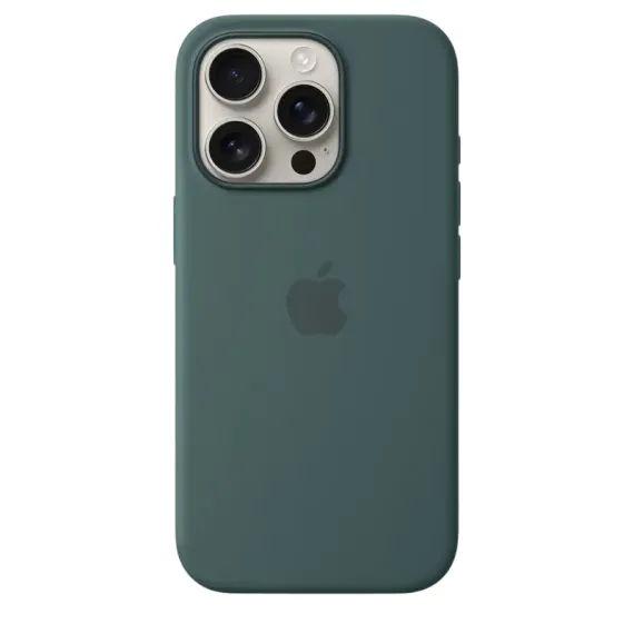 ЧЕХОЛ APPLE IPHONE16 PRO SILICONE CASE WITH MAGSAFE, LAKE GREEN