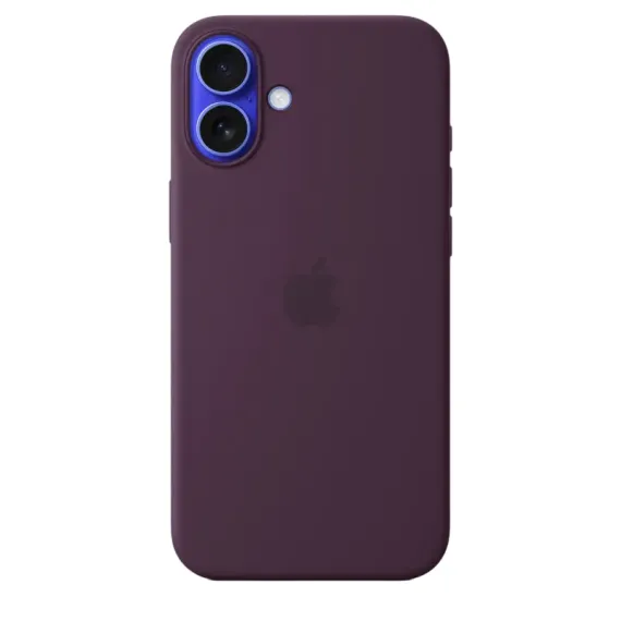 ЧЕХОЛ APPLE IPHONE16 PLUS SILICONE CASE WITH MAGSAFE, СЛИВА