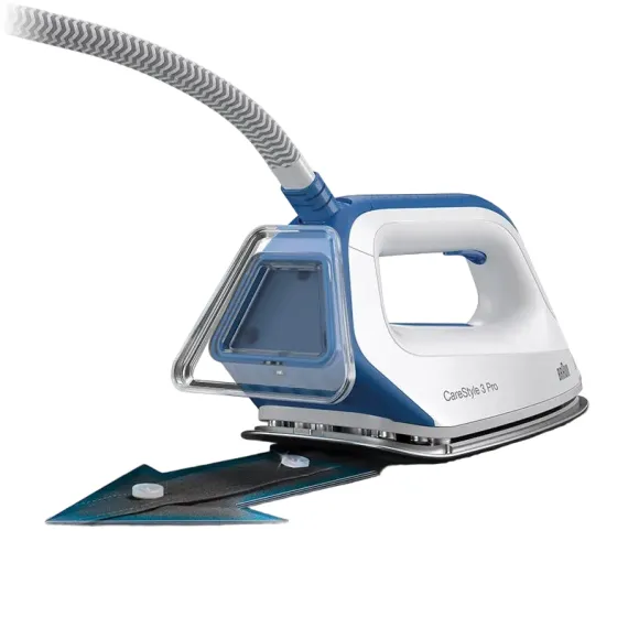 УТЮГ С ПАРОГЕНЕРАТОРОМ BRAUN IS 3157 BL, 2400ВТ, БЕЛЫЙ | СИНИЙ