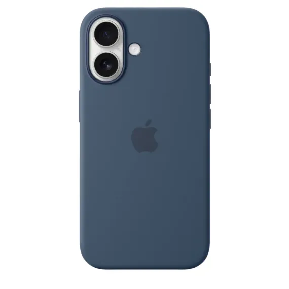 ЧЕХОЛ APPLE IPHONE16 SILICONE CASE WITH MAGSAFE, DENIM