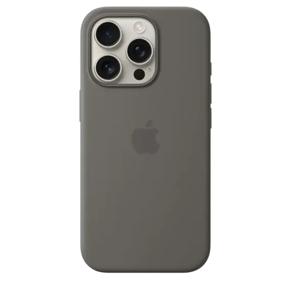 ЧЕХОЛ APPLE IPHONE 16 PRO SILICONE CASE WITH MAGSAFE, STONE GRAY