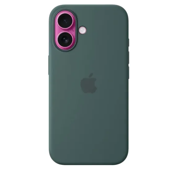 ЧЕХОЛ APPLE IPHONE16 SILICONE CASE WITH MAGSAFE, LAKE GREEN