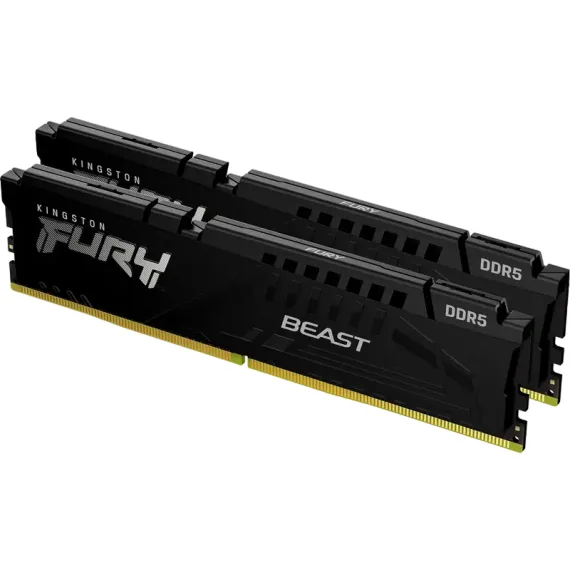 ОПЕРАТИВНАЯ ПАМЯТЬ KINGSTON FURY BEAST, DDR5 SDRAM, 5600 МГЦ, 16ГБ, KF556C36BBEK2-16