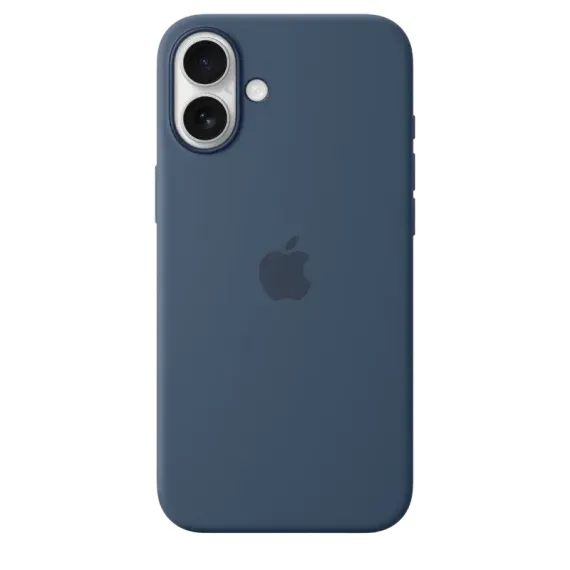 ЧЕХОЛ APPLE IPHONE16 PLUS SILICONE CASE WITH MAGSAFE, DENIM