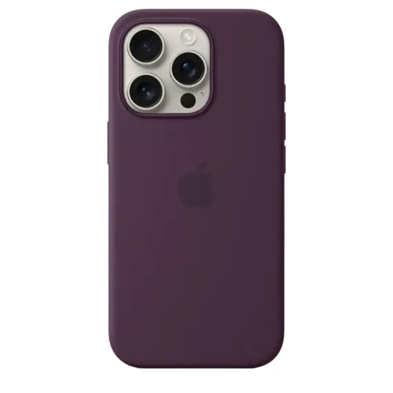 ЧЕХОЛ APPLE IPHONE 16 PRO SILICONE CASE WITH MAGSAFE, СЛИВА