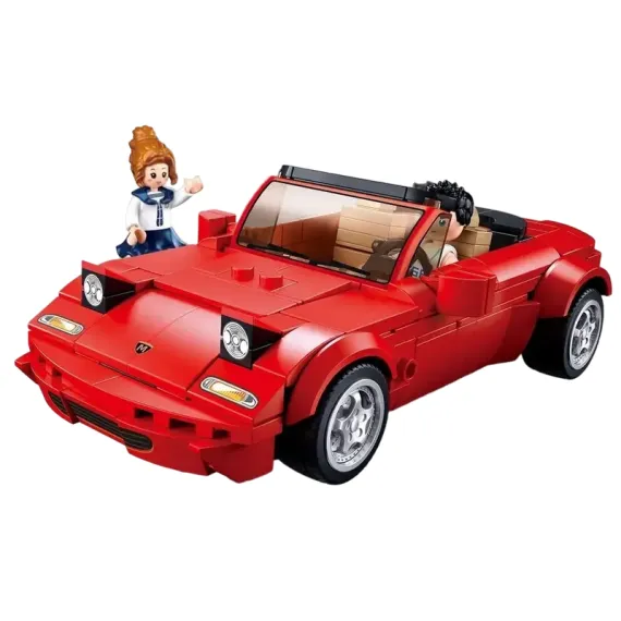 КОНСТРУКТОР SLUBAN B1128 "СПОРТИВНЫЙ АВТОМОБИЛЬ MX5", 6+