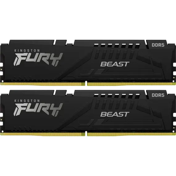 ОПЕРАТИВНАЯ ПАМЯТЬ KINGSTON FURY BEAST, DDR5 SDRAM, 6000 МГЦ, 32 ГБ, KF560C30BBEK2-32