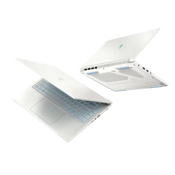 ИГРОВОЙ НОУТБУК 14,5" ACER NITRO V14 ANV14-61, PEARL WHITE, AMD RYZEN 7 8845HS, 16ГБ/1024ГБ, LINUX ESHELL