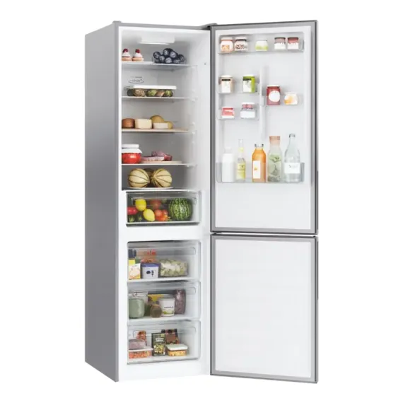 ХОЛОДИЛЬНИК CANDY CCE4T620ES, СЕРЕБРИСТЫЙ