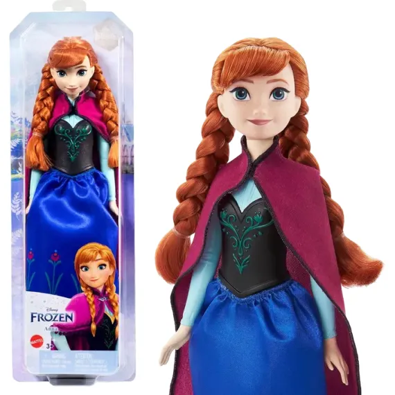 КУКЛА BARBIE DISNEY PRINCESS HLW49 "АННА"