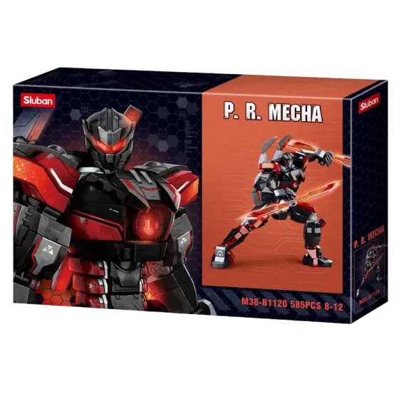 КОНСТРУКТОР SLUBAN B1120 "РОБОТ - НЕИЗВЕСТНЫЙ СТРАННИК", 6+