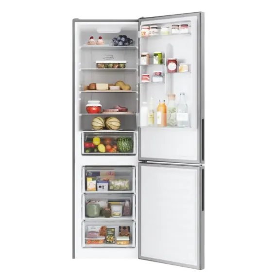 ХОЛОДИЛЬНИК CANDY CCE4T620ES, СЕРЕБРИСТЫЙ