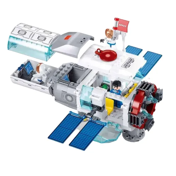 КОНСТРУКТОР SLUBAN" КОСМИЧЕСКАЯ СТАНЦИЯ" B1198, 6+