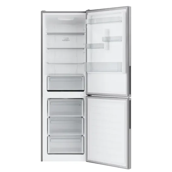 ХОЛОДИЛЬНИК CANDY CCE3T618ES, СЕРЕБРИСТЫЙ