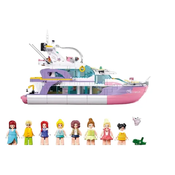 КОНСТРУКТОР SLUBAN B1167 "ЯХТА" , 6+