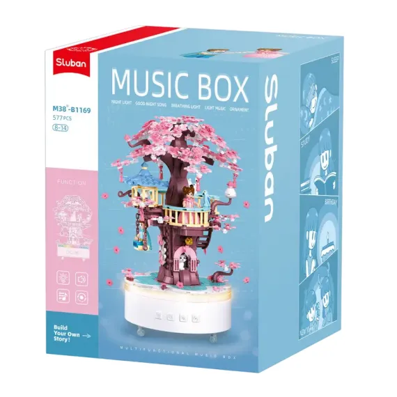 КОНСТРУКТОР SLUBAN B1169 " ДОМИК НА ДЕРЕВЕ", 8+