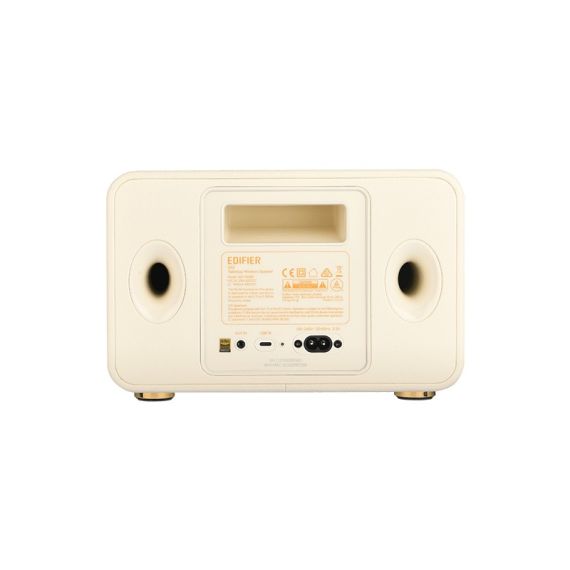 НАСТОЛЬНАЯ БЕСПРОВОДНАЯ КОЛОНКА EDIFIER D32 WHITE / 60W / APPLE AIRPLAY2 / BLUETOOTH 5.3 / 5200MAH