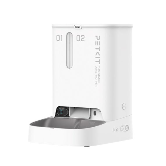 АВТОМАТИЧЕСКАЯ КОРМУШКА C ВИДЕО КАМЕРОЙ PETKIT YUMSHARE DUAL-HOPPER/ WI-FI AND BLUETOOTH/ 5L