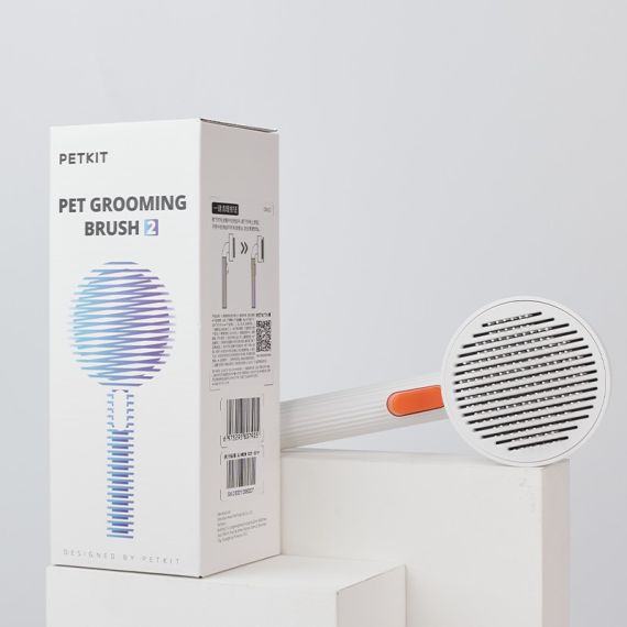 ЩЕТКА-ЧЕСАЛКА ДЛЯ КОШЕК И СОБАК PETKIT PET GROOMING BRUSH 2