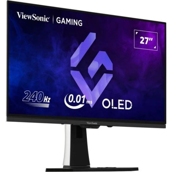 27.0” ИГРОВОЙ МОНИТОР VIEWSONIC XG272-2K-OLED / OLED / 0,01MS / 2K / 240HZ / BLACK/WHITE
