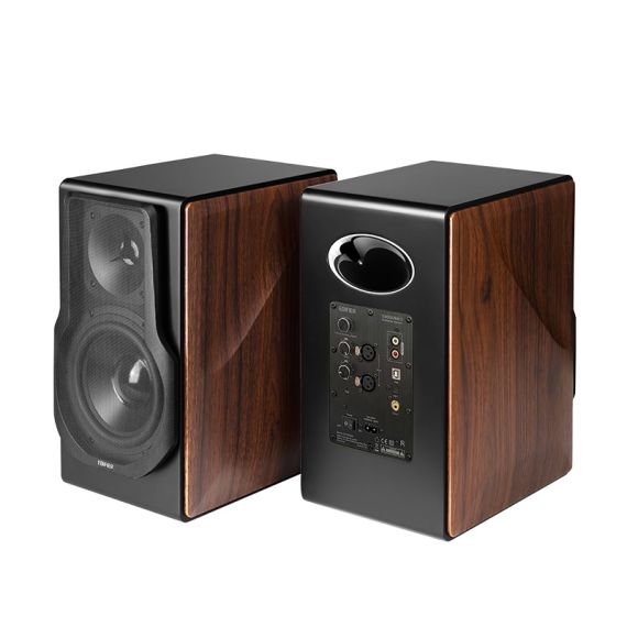 КОЛОНКИ 2.0 EDIFIER S3000MKII BROWN/ 256W/ BLUETOOTH 5.0/ BALANCED XLR/ OPTICAL/ COAXIAL/ LINE IN/ USB INPUTS