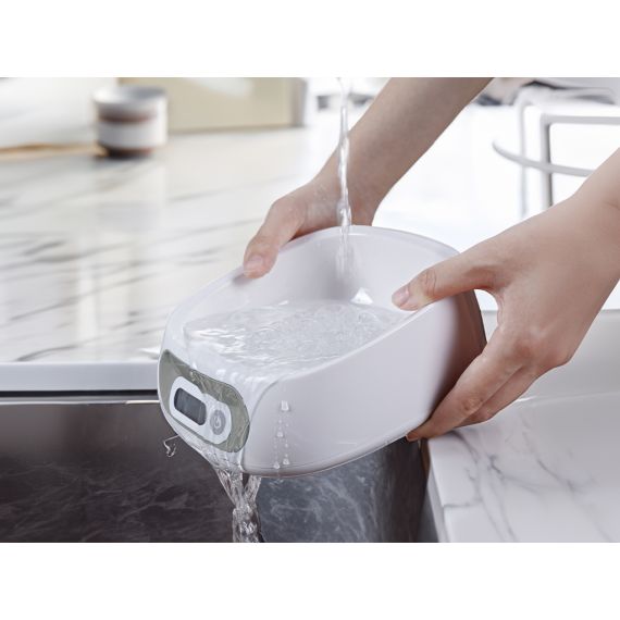 ЧАША СО ВСТРОЕННЫМИ ВЕСАМИ EASY PET IMPCBA110 / 0.6 L / LCD DISPLAY / WHITE