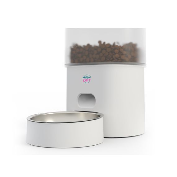 АВТОМАТИЧЕСКАЯ КОРМУШКА ДЛЯ ЖИВОТНЫХ 3Л + ФОНТАНЧИК ДЛЯ ВОДЫ 2,5Л EASY PET IMPDAF1