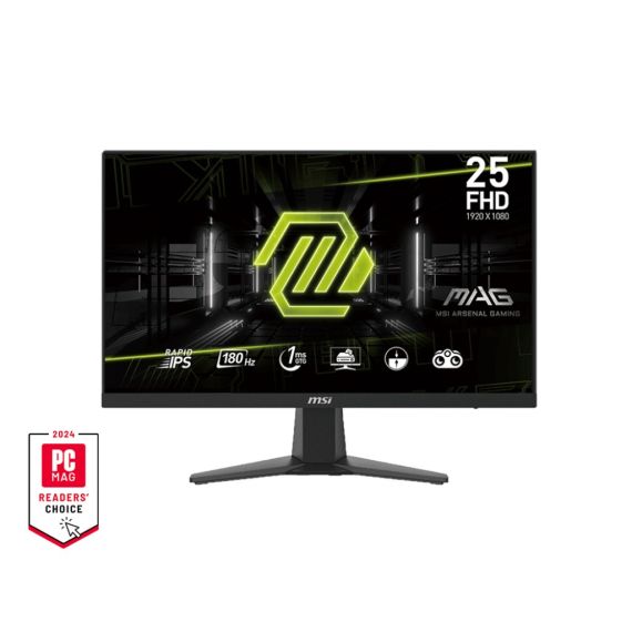 24.5” ИГРОВОЙ МОНИТОР MSI MAG 256F / 1MS / 180HZ / BLACK