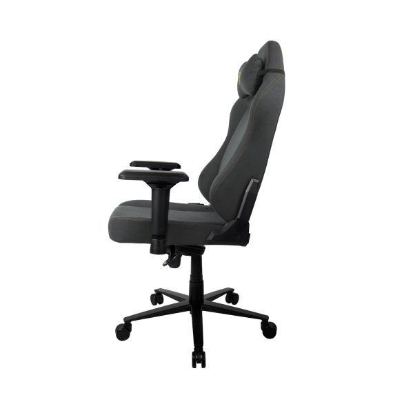 ИГРОВОЕ КРЕСЛО AROZZI PRIMO WOVEN FABRIC/ 135-145KG / 165-190CM / BLACK/GOLD