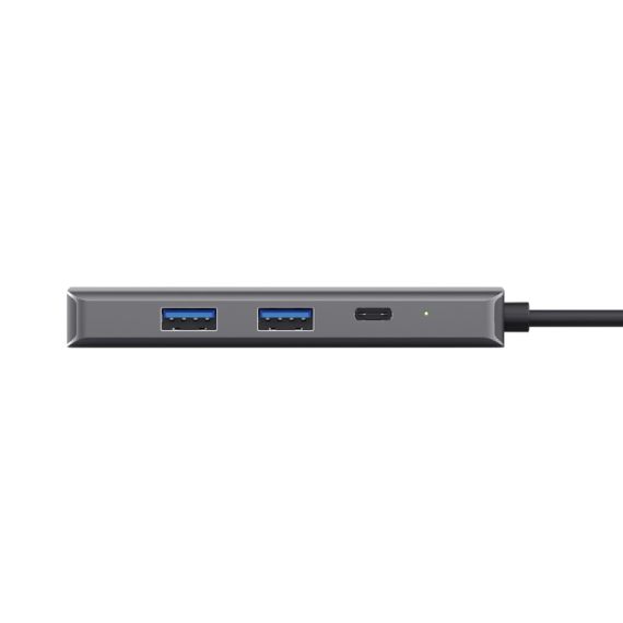 МНОГОПОРТОВЫЙ АДАПТЕР TRUST DALYX/ USB-C/ 2XUSB-A/ 2XUSB-C/ HDMI/ RJ45/ SD
