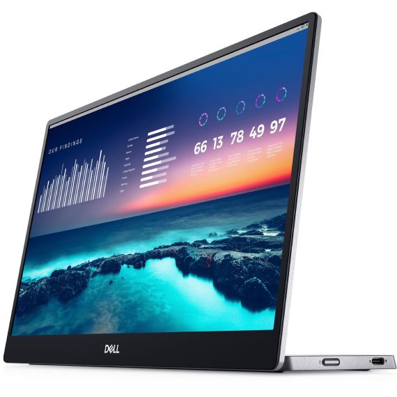 14.0” ПОРТАТИВНЫЙ МОНИТОР DELL P1424H / 6MS / FHD / BLACK