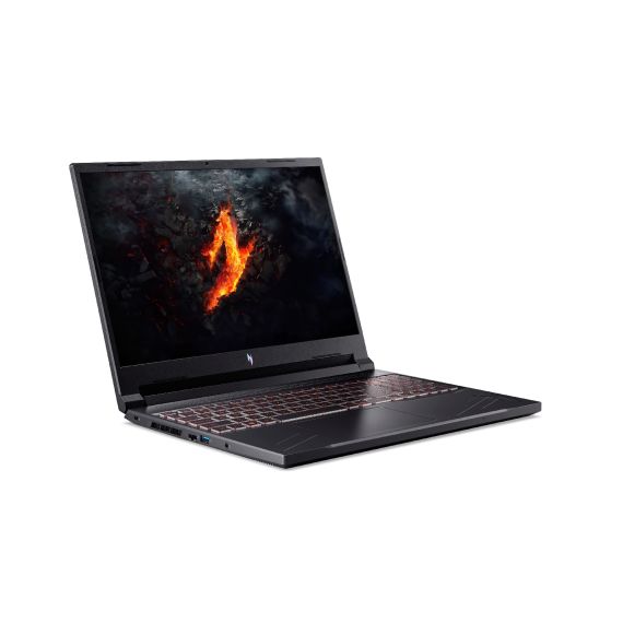 НОУТБУК 15.6” ACER NITRO ANV16-41 (NH.QRWEU.007)/ WUXGA/ 16:10/ 165HZ/ AMD RYZEN 5 8645HS/ 16GB/ 512GB SSD/ RTX 3050/ OBSIDIAN BLACK