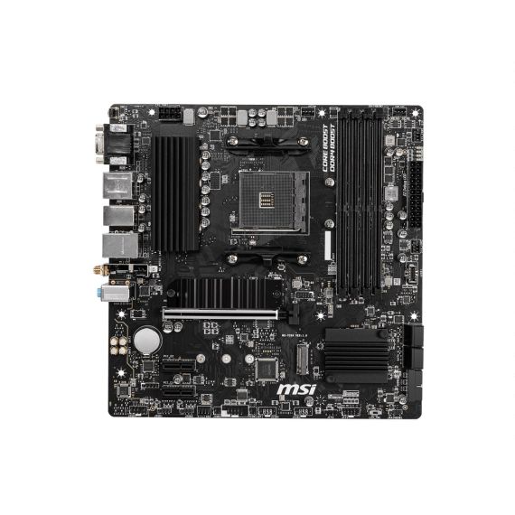 MSI B550M PRO-VDH, SOCKET AM4, AMD B550, DUAL 4XDDR4-4400, APU AMD GRAPHICS, VGA, HDMI, DP, 1XPCIE4.0 X16, 4XSATA3, RAID, 2XM.2 GEN4.0 X4, 2XPCIE X1, ALC892 HDA, GBE LAN, 7XUSB3.2 GEN1(6XTYPEA+1XTYPEC), RGB MYSTIC LIGHT, MATX
