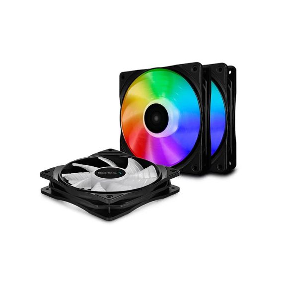 КУЛЕР ДЛЯ КОРПУСА DEEPCOOL ”CF120-3IN1” / 3 X A-RGB LED 120MM / BLACK