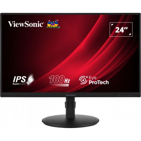 23.8” МОНИТОР VIEWSONIC VG2408A  / 100HZ / 5MS / BLACK