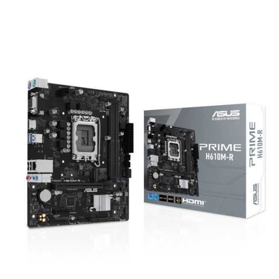 МАТЕРИНСКАЯ ПЛАТА ASUS PRIME H610M-R-SI / 1700 / H610 / DDR5 / MATX