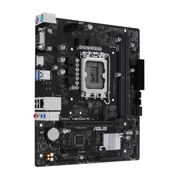 МАТЕРИНСКАЯ ПЛАТА ASUS PRIME H610M-R-SI / 1700 / H610 / DDR5 / MATX